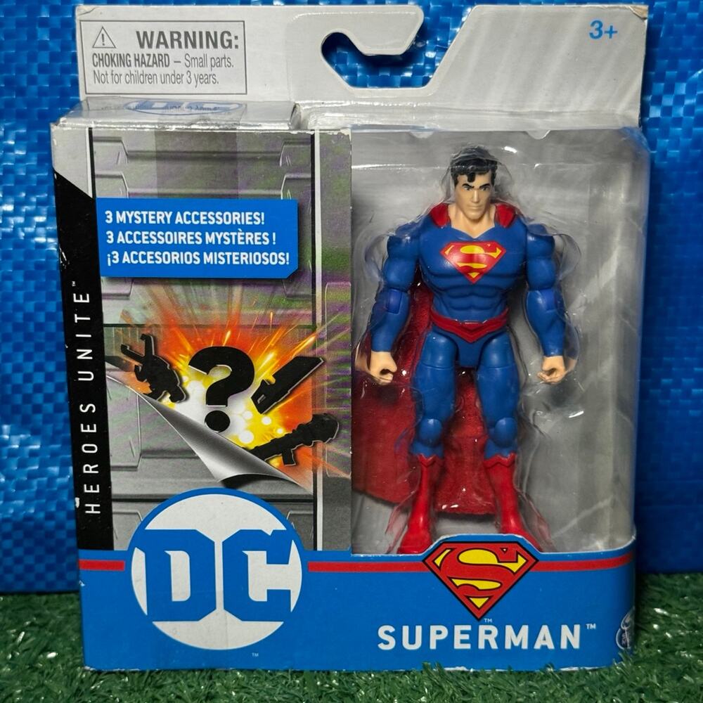 DC Heroes Unite Superman Spin Master 3 Surprise Accessories Series